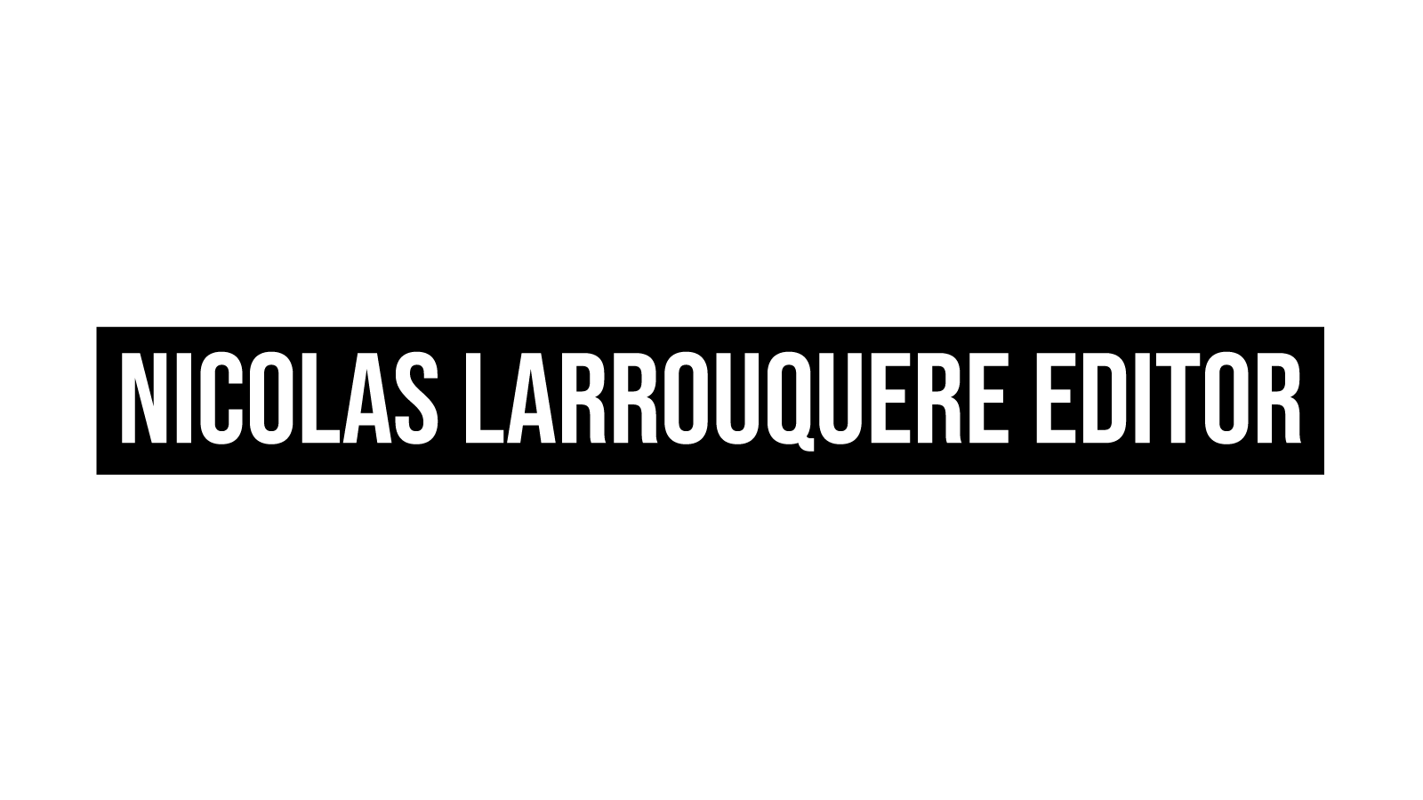 Logo de « Nicolas Larrouquere »